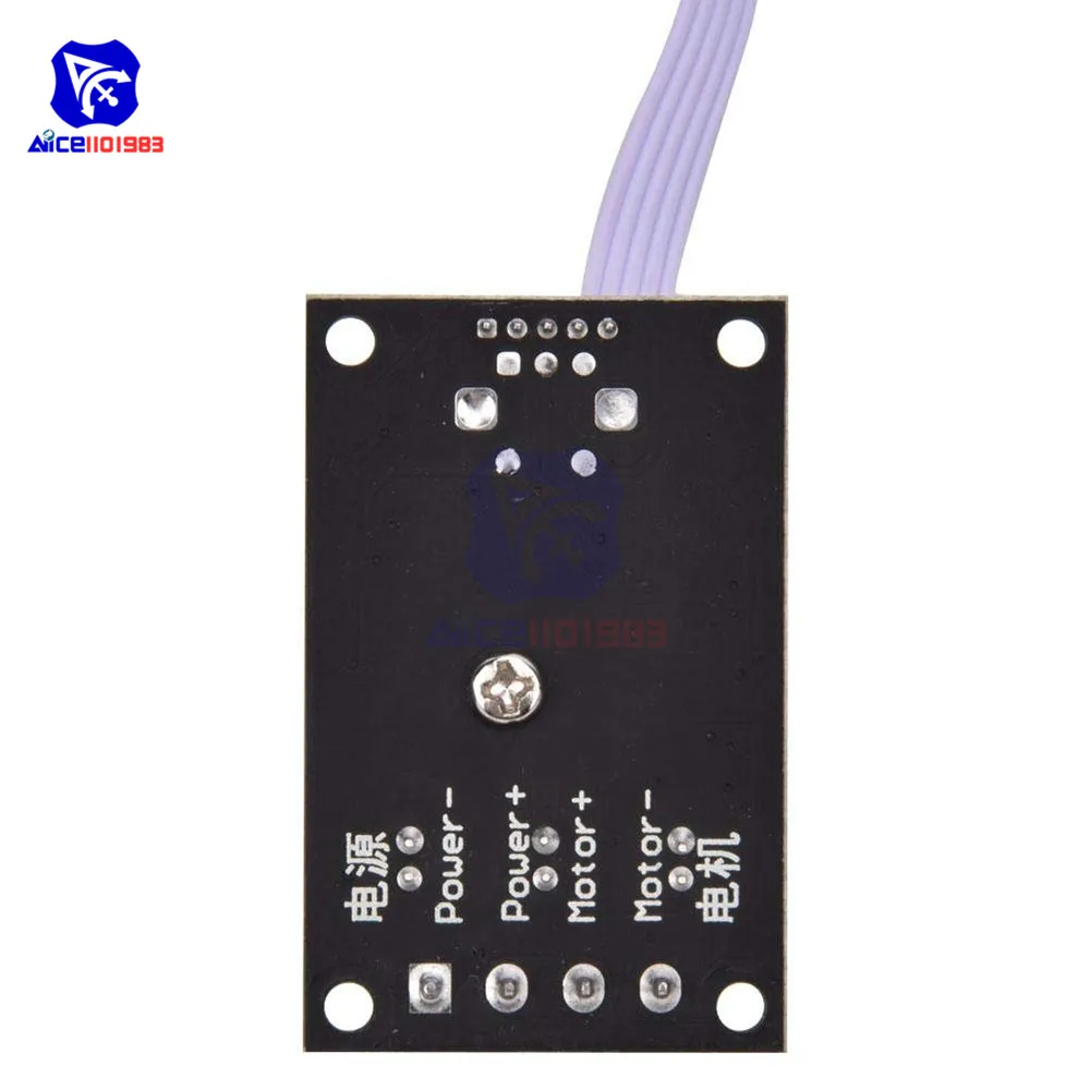 Diymore контроллер скорости двигателя постоянного тока DC 6/12/24/28V 3A PWM регулятор