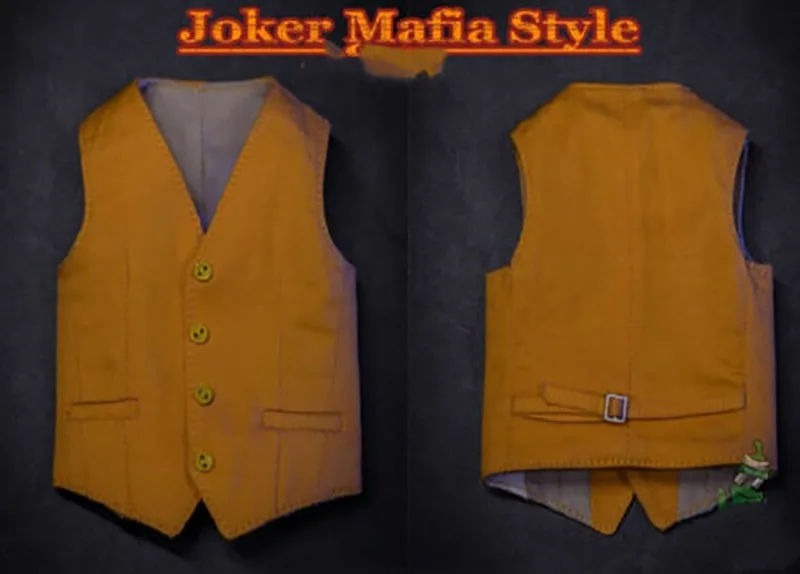 cuke toys ma 002 16 mafia style male red suit set joker clothes accessories model fit 12‘’ man action figure toys free global shippi