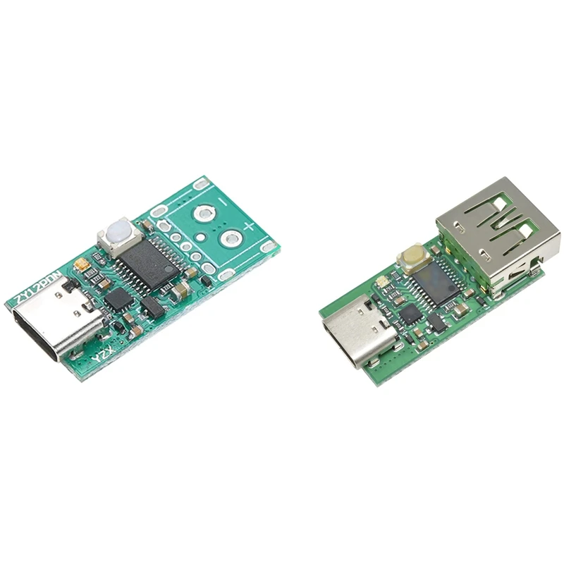 

1 Pcs USB-C PD2.0/3.0 To DC Converter Power Supply Module & 1 Pcs Power Supply Change Board Module B