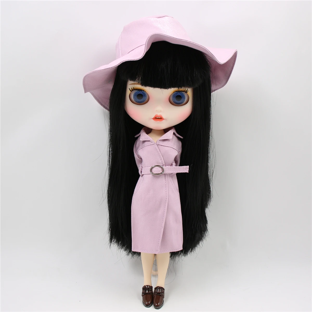 Ледяной DBS Blyth Кукла Одежда licca Игрушка костюм с шляпой прохладный Коричневое