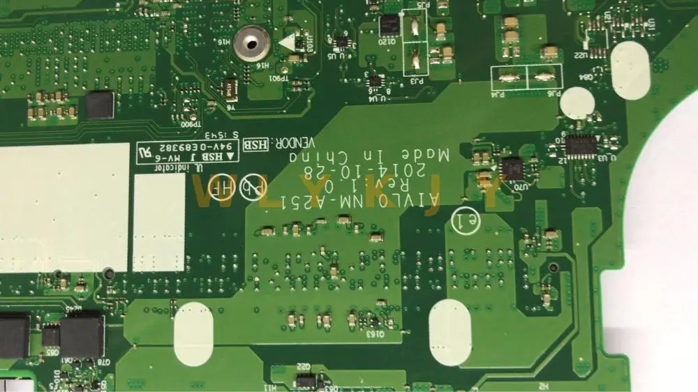 AIVL0 NM-A251 подходит для материнской платы ноутбука Lenovo ThinkPad T450 FRU 00HN531 00HT756 CPU i7 5600U 100%