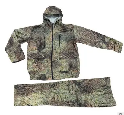 sniper camo Снайперский CS листья сухой Луг бионический камуфляж костюм тренировочный костюм Одежда для охоты на открытом воздухе Мужская камуфляжная куртка брюки набор ghillie Костюмы - Цвет: sniper camo
