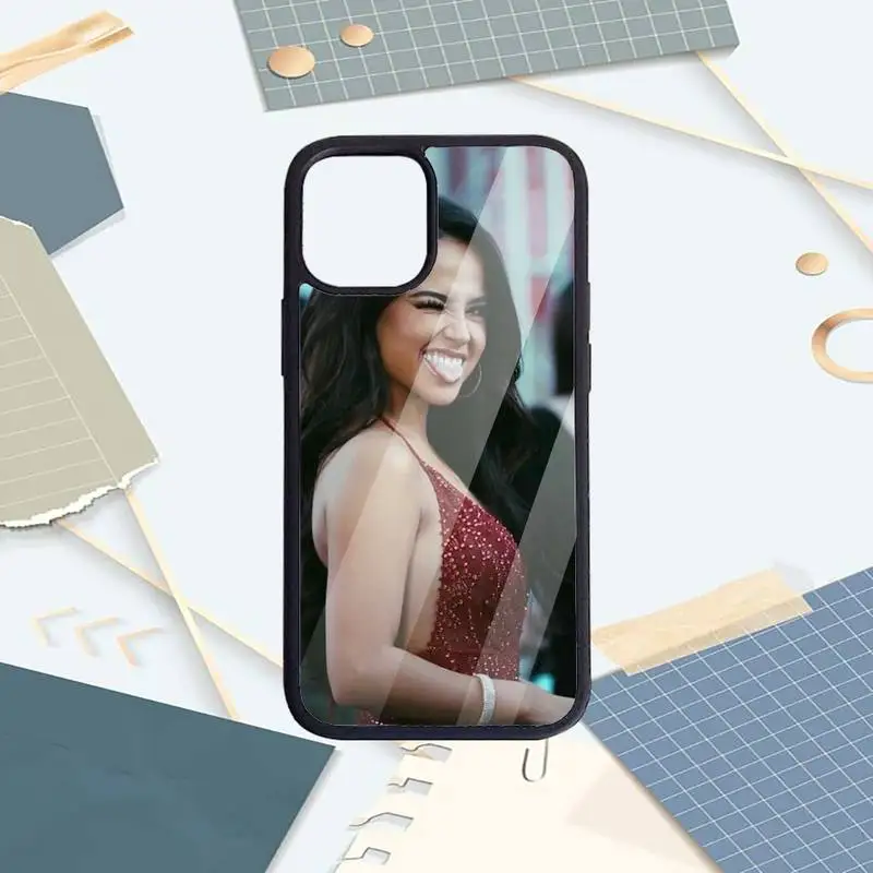 

Becky G American Rapper singer Phone Case PC for iPhone 11 12 pro XS MAX 8 7 6 6S Plus X 5S SE 2020 XR Luxury brand shell funda