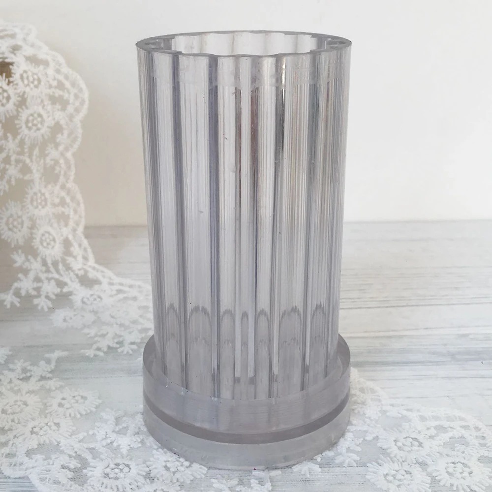 DIY Форма для свечей ручной работы конус прозрачная пластиковая модель