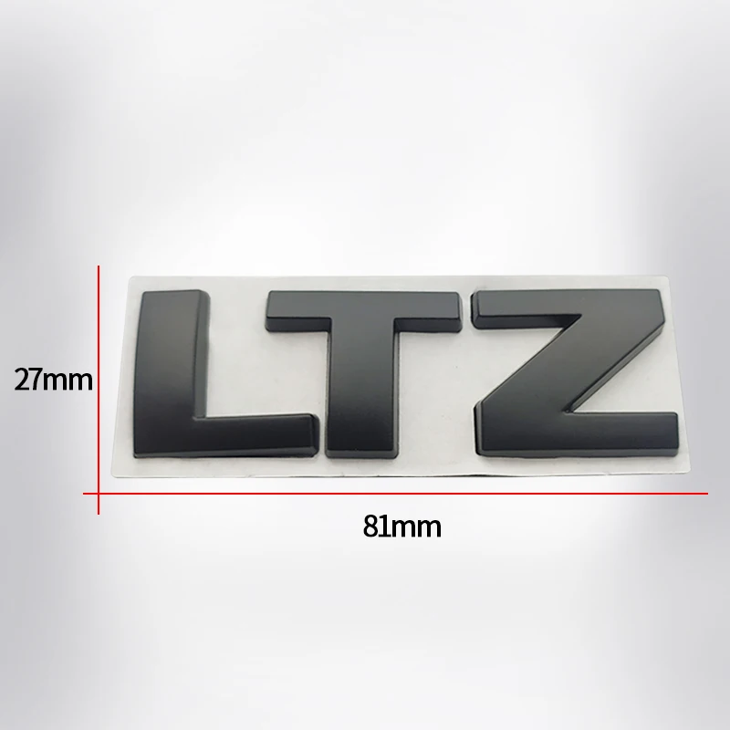 1 шт. наклейки с логотипом автомобиля 3D металлический значок LTZ автомобильные