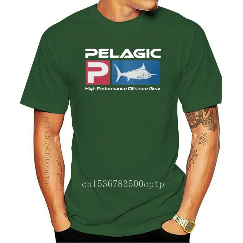 

Новинка 2021, футболка Pelagic для морской рыбалки, графический черный цвет, размер S-3XL, повторная печать