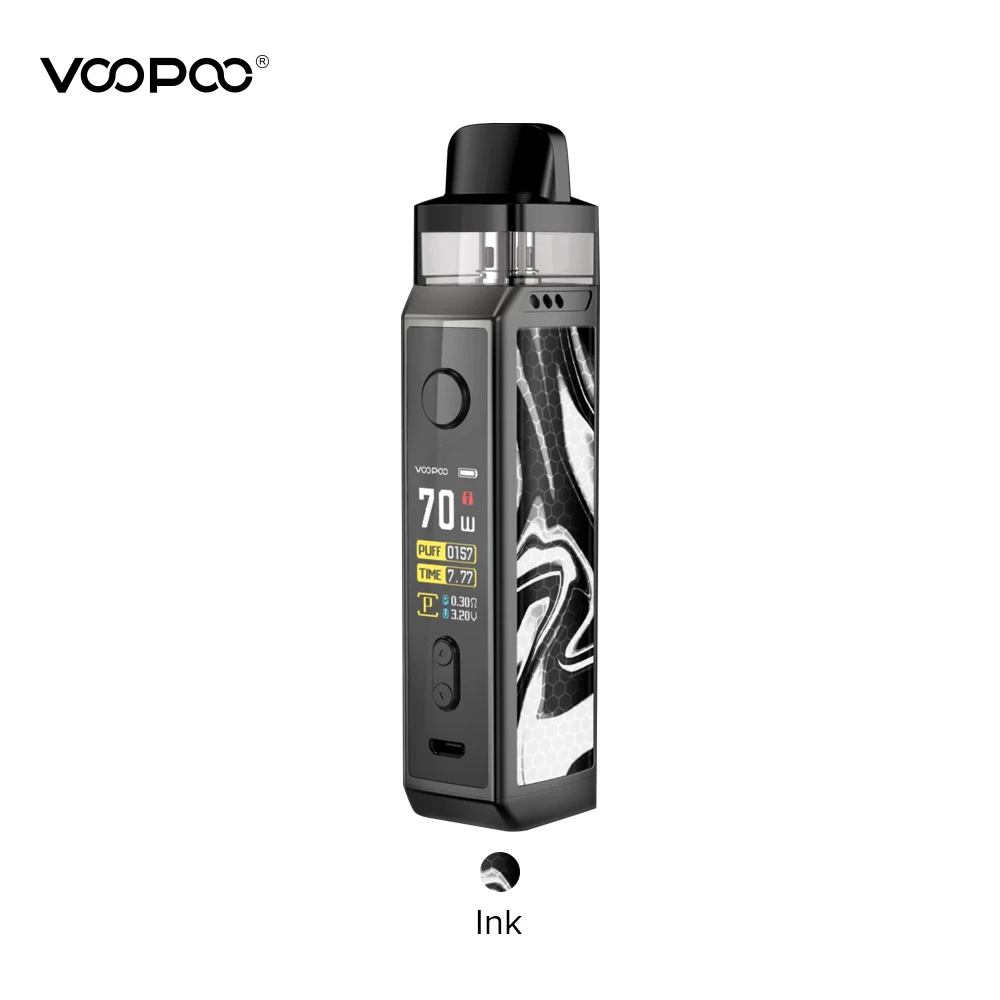 Оригинальный VINCI X Pod Kit питание от одного аккумулятора 18650 70 Вт Мощность с 5 PNP