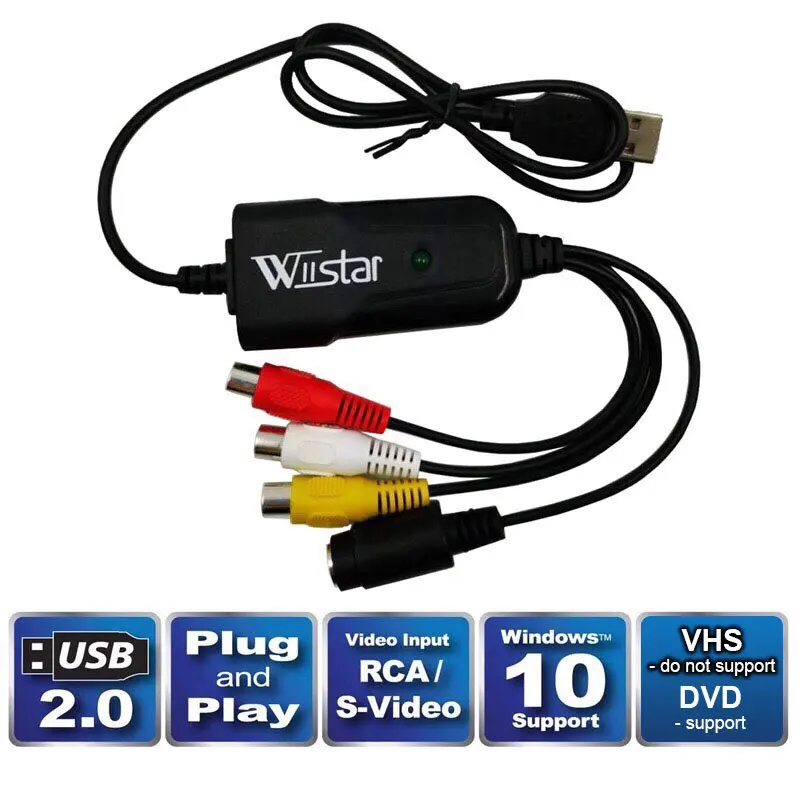 Захват vhs. Карта захвата USB EASYCAP для видеозахвата. USB Video capture wiistar драйвера. EASYCAP для Windows 7. Адаптер VHS К DVD.