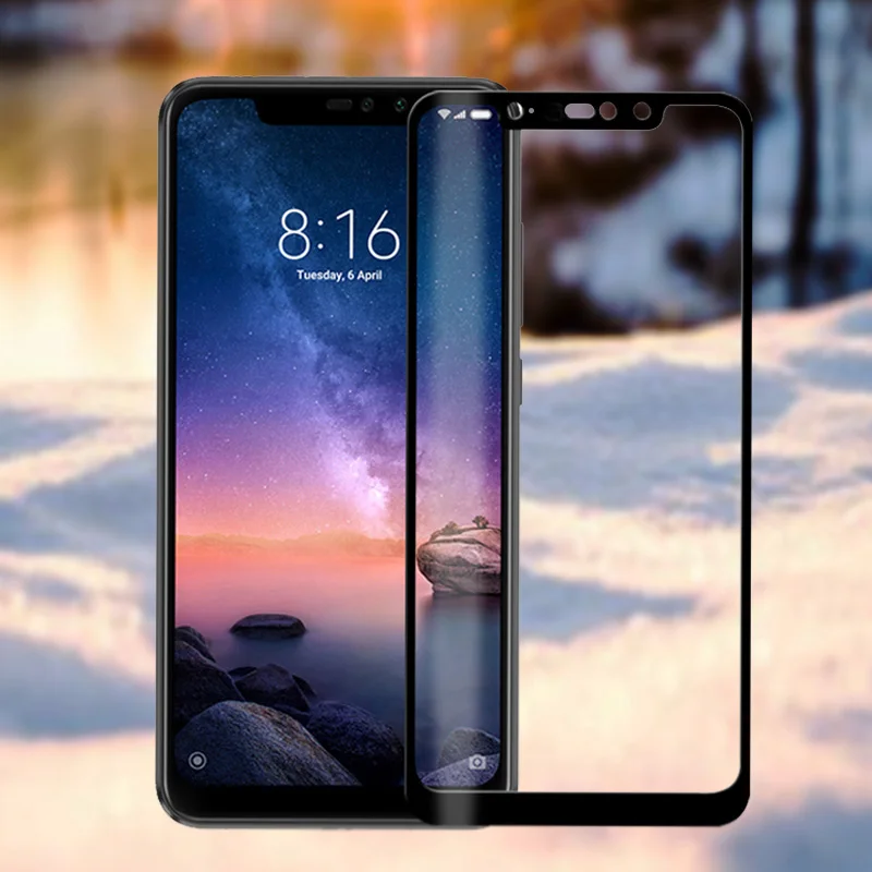 

Protective glass on for Xiaomi redmi note 6 pro 6a a tempered glas ksiomi xiomi a6 6pro Screen Protector flim safety sheet armor