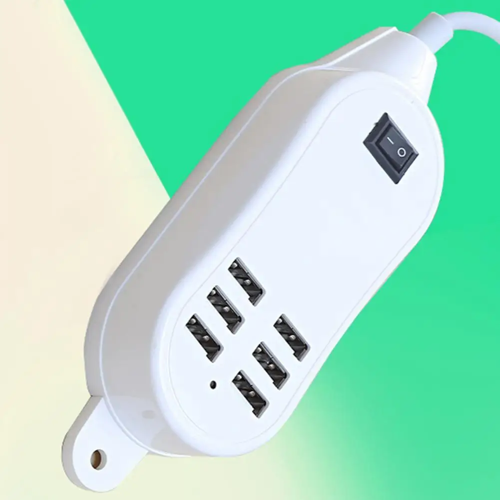 25 Вт/5А 6 usb портов для настольного телефона зарядное устройство сетевой адаптер