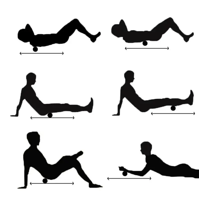 Мяч для Лакросса из ТПЭ мяч фитнеса снятия триггерного зала Массажный