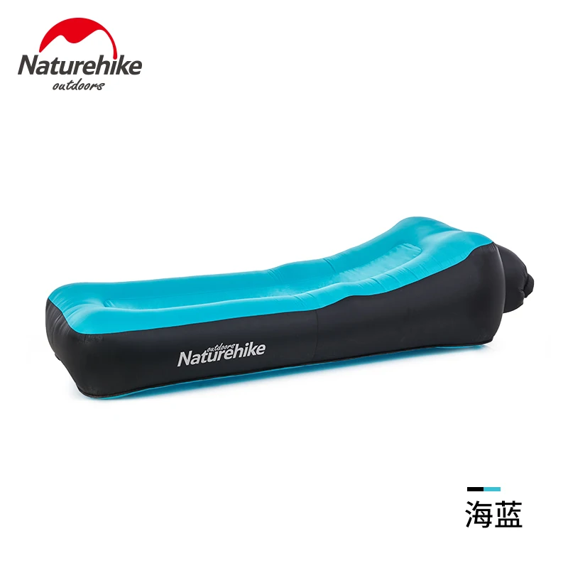

Outdoor Inflatable Sofa Bed Portable Single Lunch Break Recliner Camping Lazy Floatation Bed Air Mattress