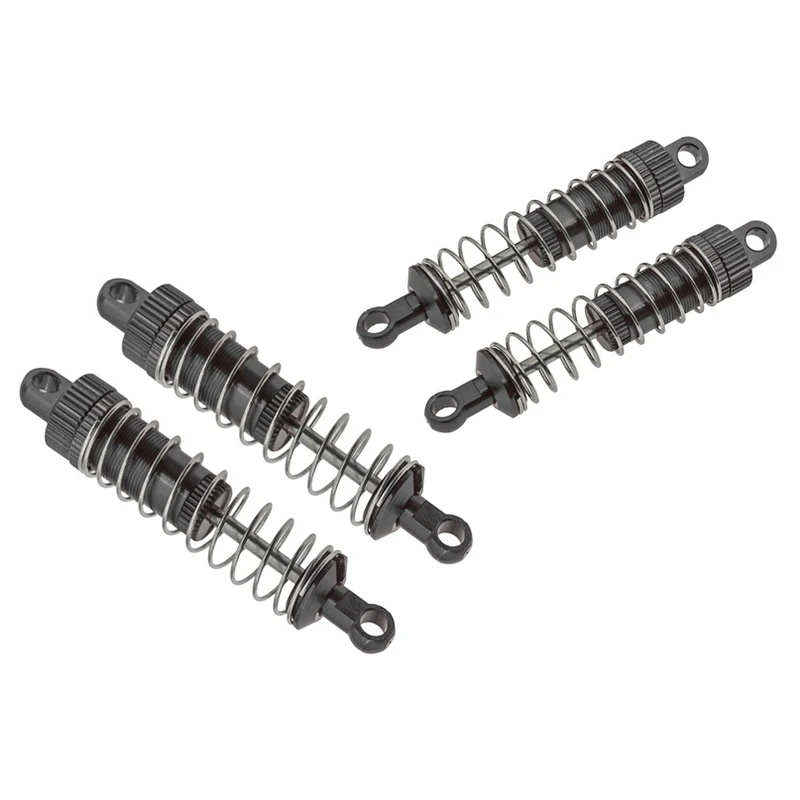 

4Pcs Metal Front Rear Shock Absorber for WPL C14 C24 MN90 MN45 M Rc Car Upgrades,Titanium