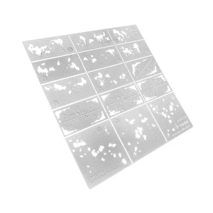 Новый Alexen AJ0117 эффект повреждения покрытия утечки спрей шаблонная модель старения инструменты