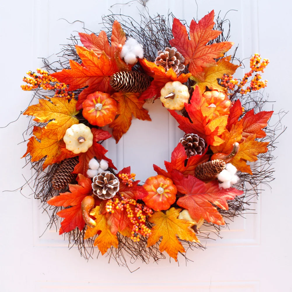 

Artificial Flower Wreath Fake Rose Peony Wreath Window DIY Wedding Decoration Colorful Garland Home Wall Hanging Door Decor