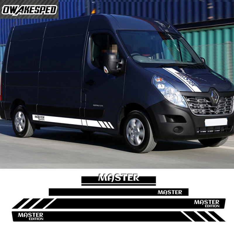 

Виниловые наклейки для Renault Master L1 L2 L3 Day Van RV