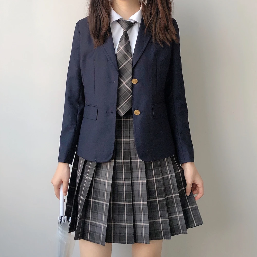 Женское платье в японском стиле преппи JK милая школьная униформа для учащихся