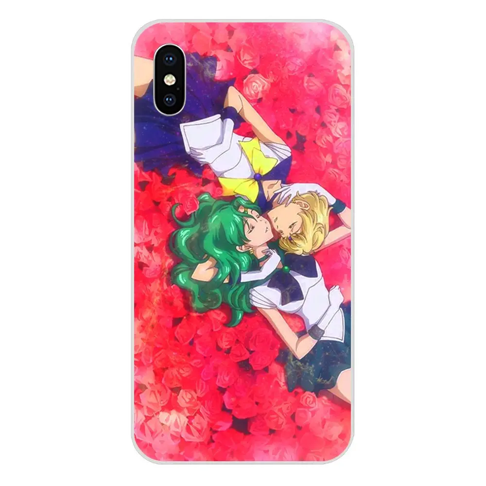 Custom Phone Pattern Cute Sailor Uranus Moon для Apple iPhone 4 5 5C 4S SE 6 6S 7 8 Plus X XS Max XR | Мобильные телефоны и