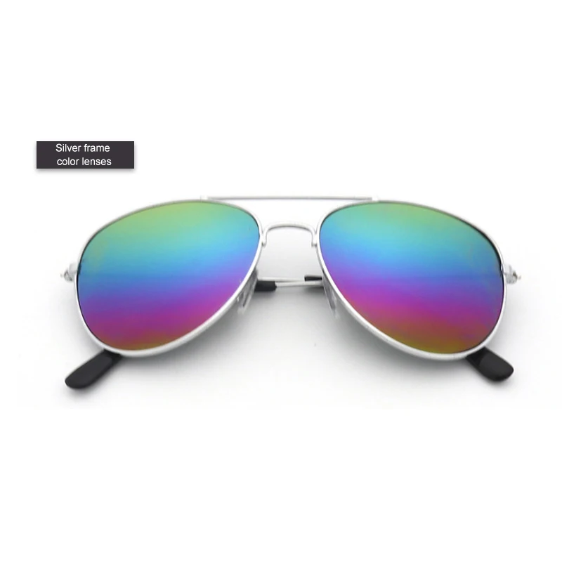 Солнцезащитные очки с полимерными линзами для мужчин и женщин зеркальные