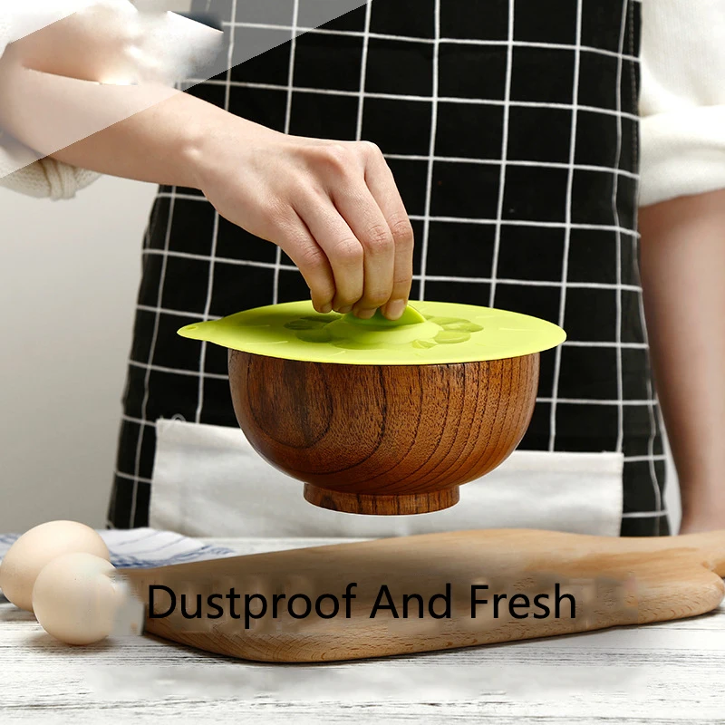 5 шт. многоразовая силиконовая крышка для пробки универсальная миски кастрюли