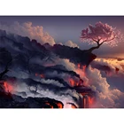 Набор для вышивания крестиком, хлопковая нить, 11 шт.