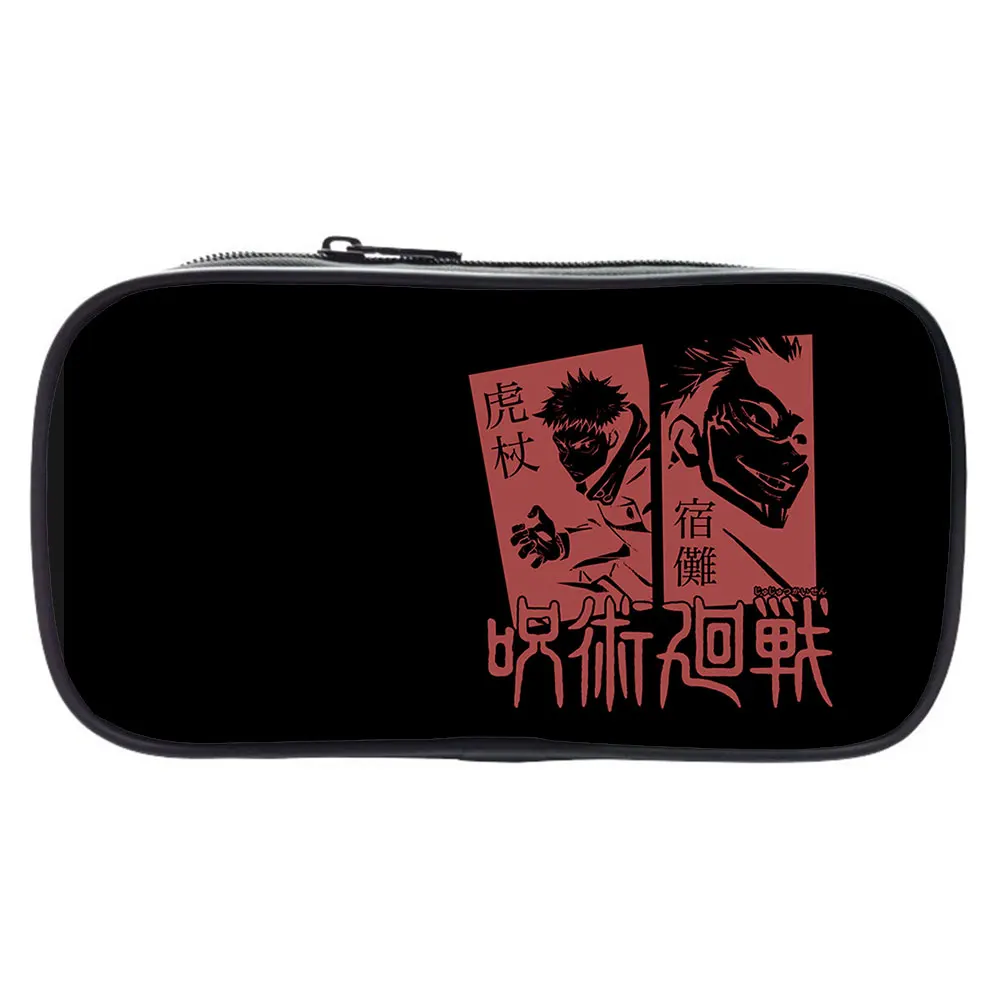 

Jujutsu Kaisen Pencil Case Children School Supplies Pen Bag Student Pen Bag Boys Girls Pencil Pouch Anime Stationery Cases