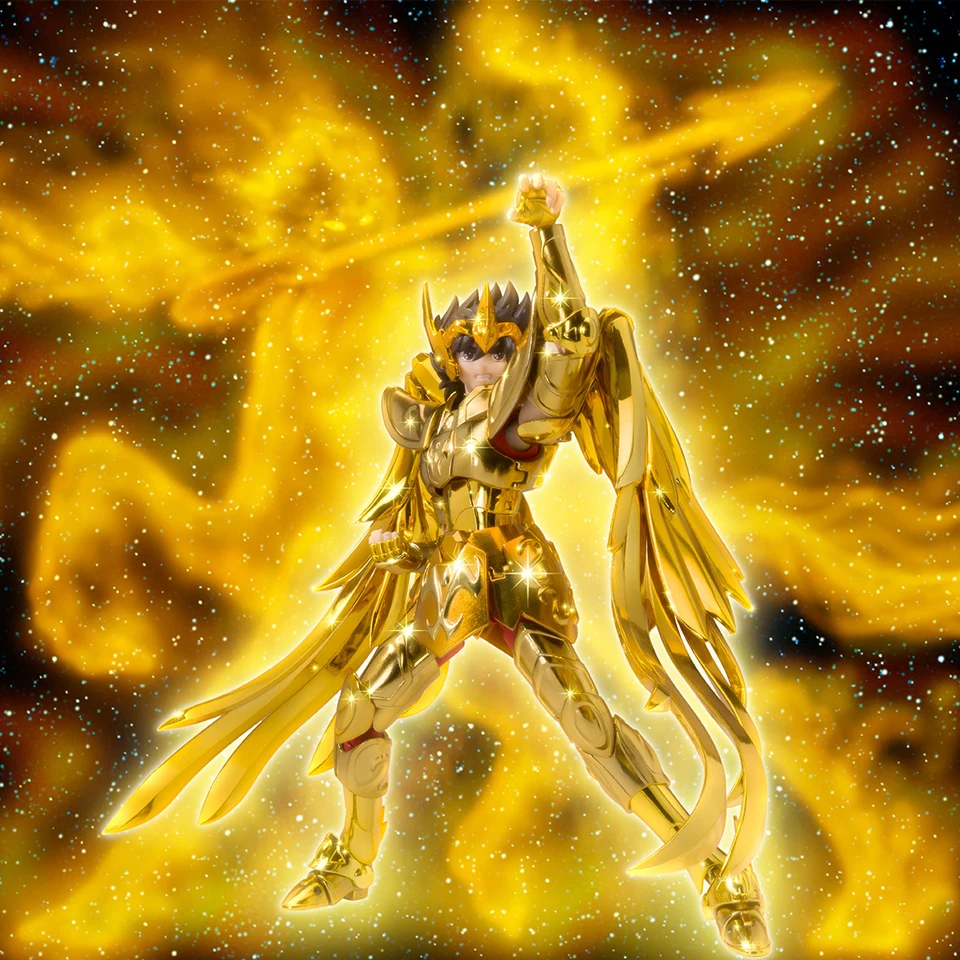 Tronzo Оригинальный Bandai Spirits Saint Seiya EX Sagittarius Gold Pegasus тканевая металлическая Броня ПВХ