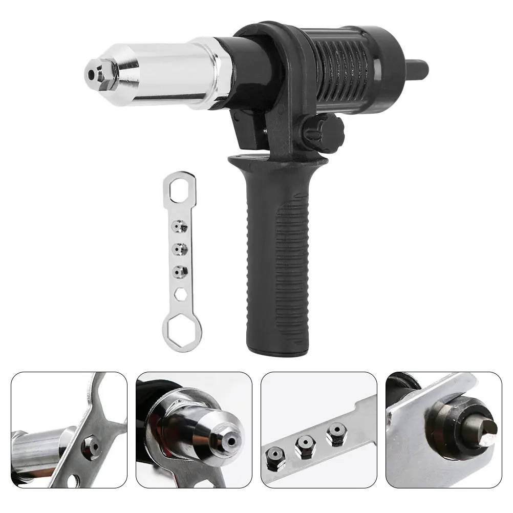 

1 Set Electric Rivet Adapter Cordless Drill Adapter Insert Nut Tool Riveter
