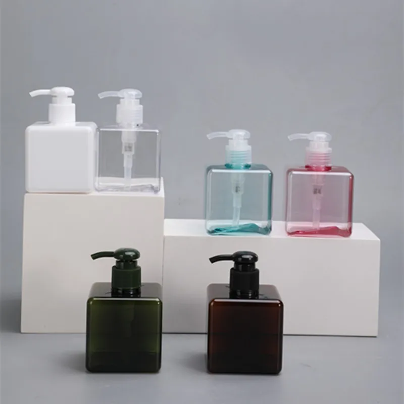 

10Pcs Empty 250ml small pump bottle for lotion Shampoo Soap Dispenser PETG Storage container cosmetic refillable bottles