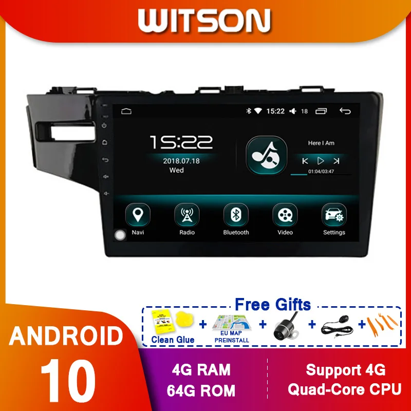 WITSON 9 &quotFULL HD сенсорный экран Android 10 0 Восьмиядерный Автомобильный GPS