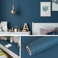 peel and stick waterproof wallpaper blue teal removable contact paper vinyl self adhesive wall sticker roll for home decoration