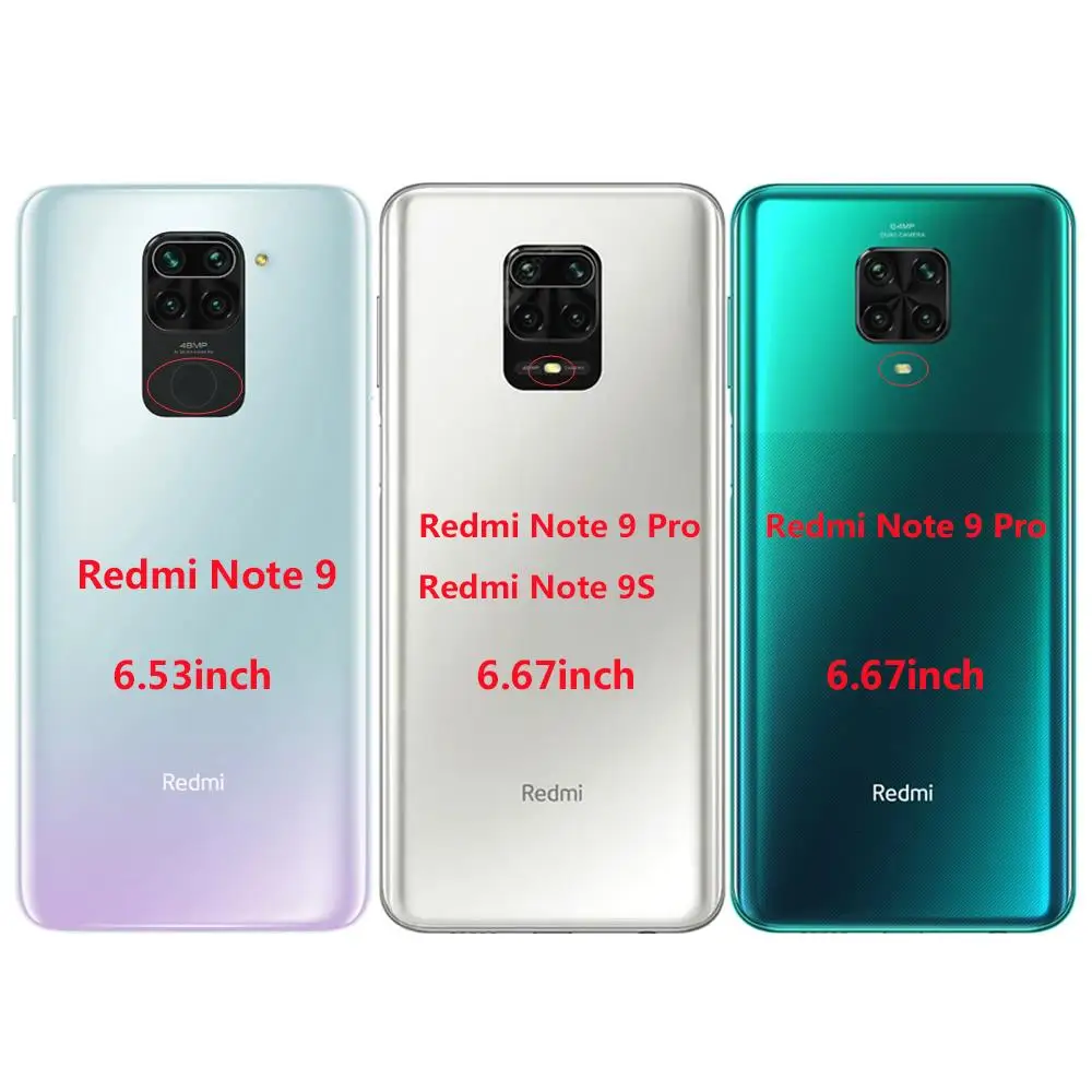 For Xiaomi Redmi Note 9 Case Soft Tpu Phone Back cover On Redmi Note 9 Pro Silicon Bumper Shell Funda Skin shockproof black cute