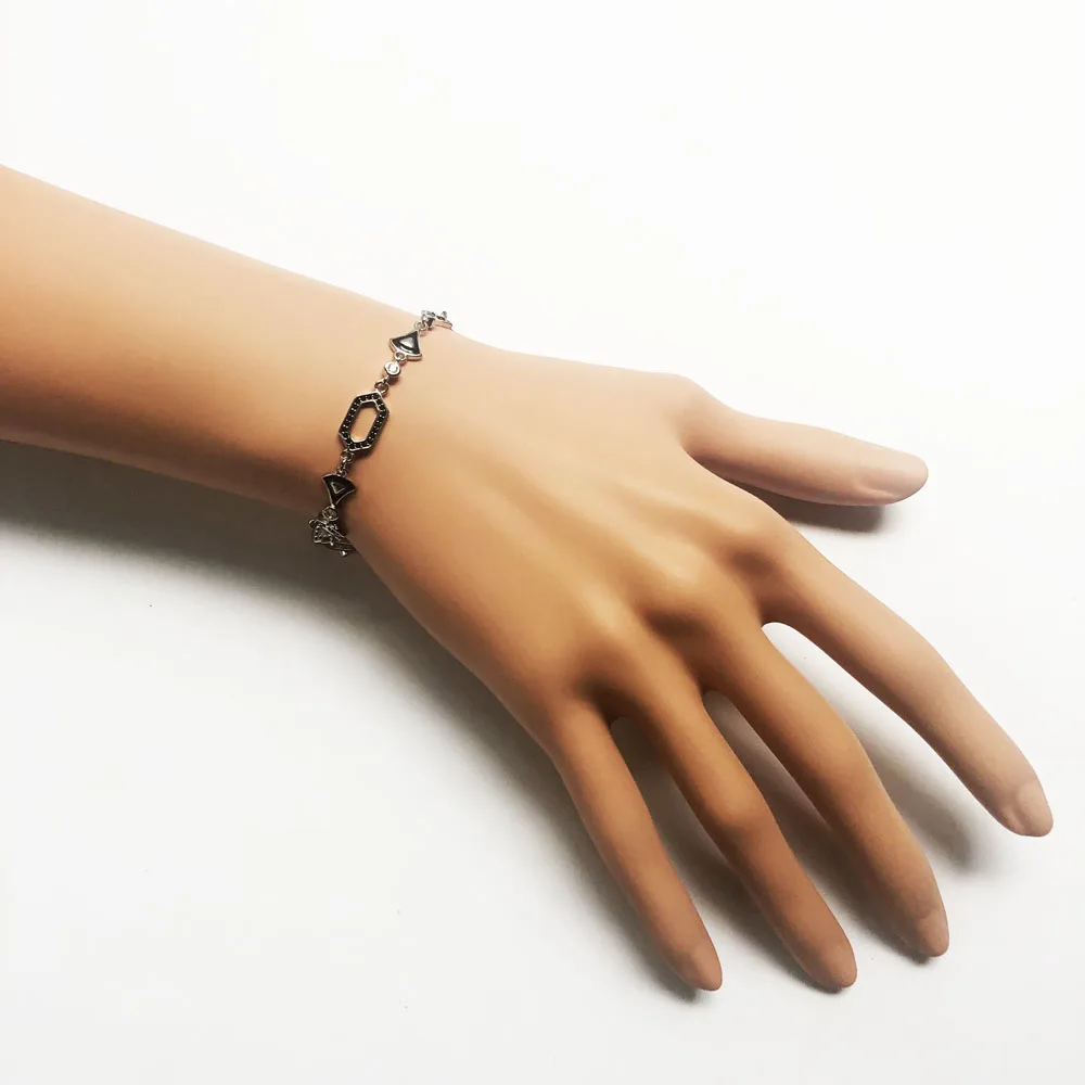 Браслет цепочка с черной шкалой дракона Осенний брендовый новый европейский