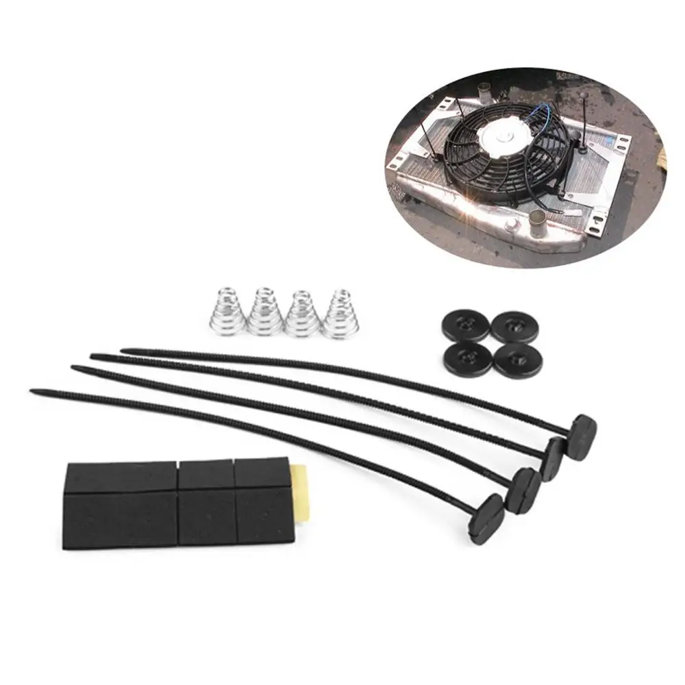 Автомобильный Универсальный электрический Охлаждающий радиатор монтируемый