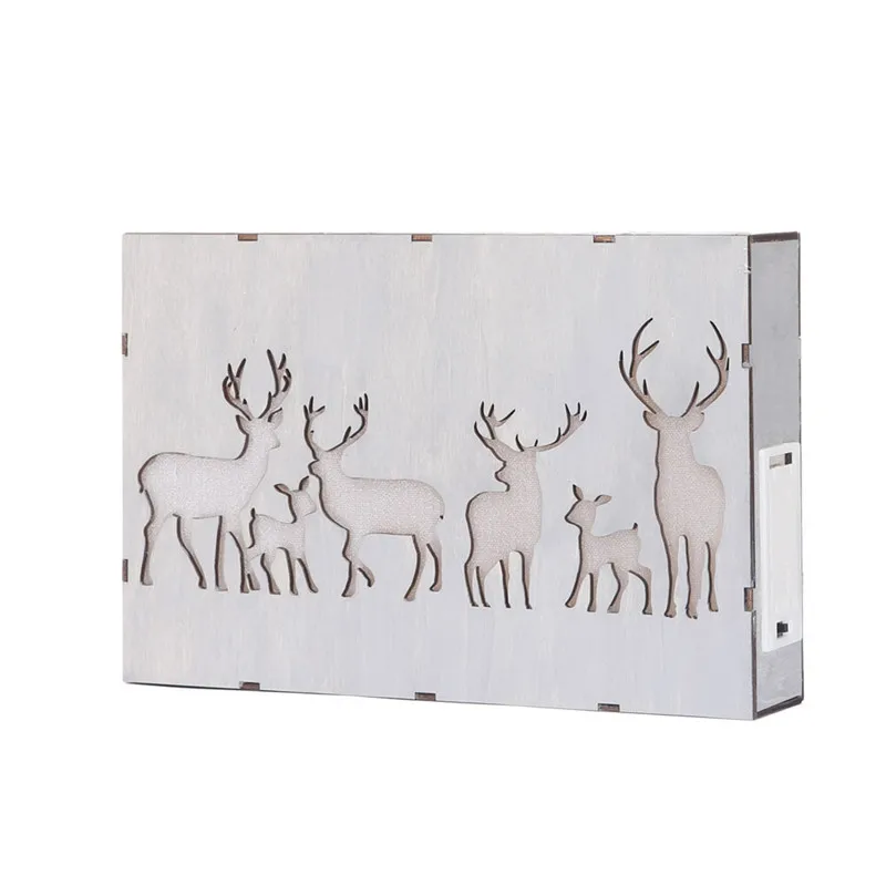 Деревянные рамки для фото 3D Led Настольный ночной декоративный светильник