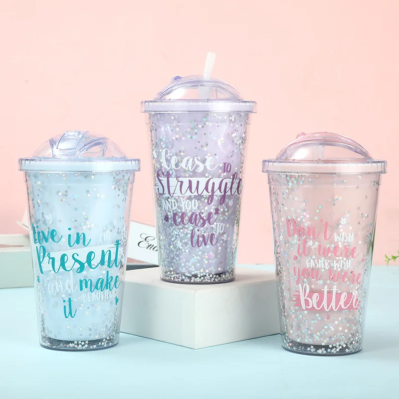 450 мл Гладкий молочный коктейль смузи бутылка для воды Модная Портативная