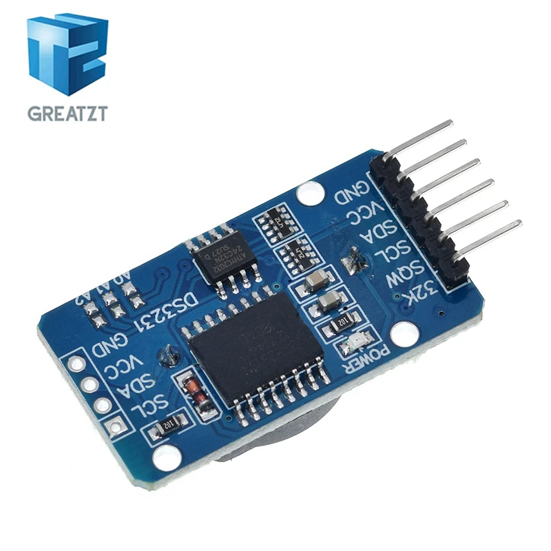 1 шт. DS3231 AT24C32 IIC точность RTC часы реального времени модуль памяти для Arduino новый
