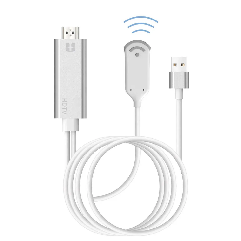 Беспроводной Wi Fi адаптер для дисплея 1080P ТВ видеоадаптер совместимый с HDMI