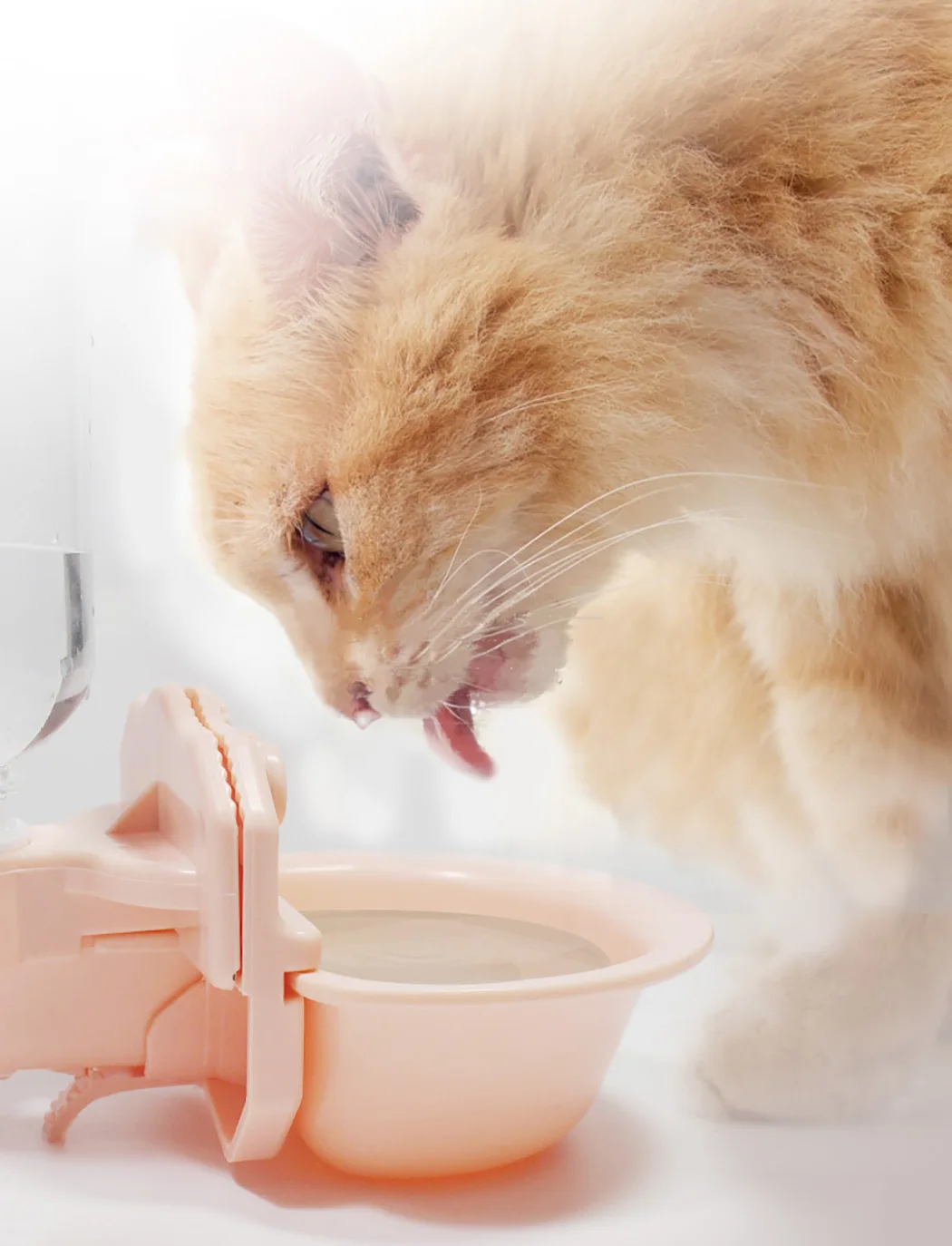 Пластиковая подвесная чаша для домашних животных креативная клетка миска еды