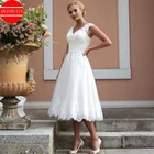 Женское свадебное платье It's yiiya, белое элегантное кружевное платье с V-образным вырезом на лето 2022