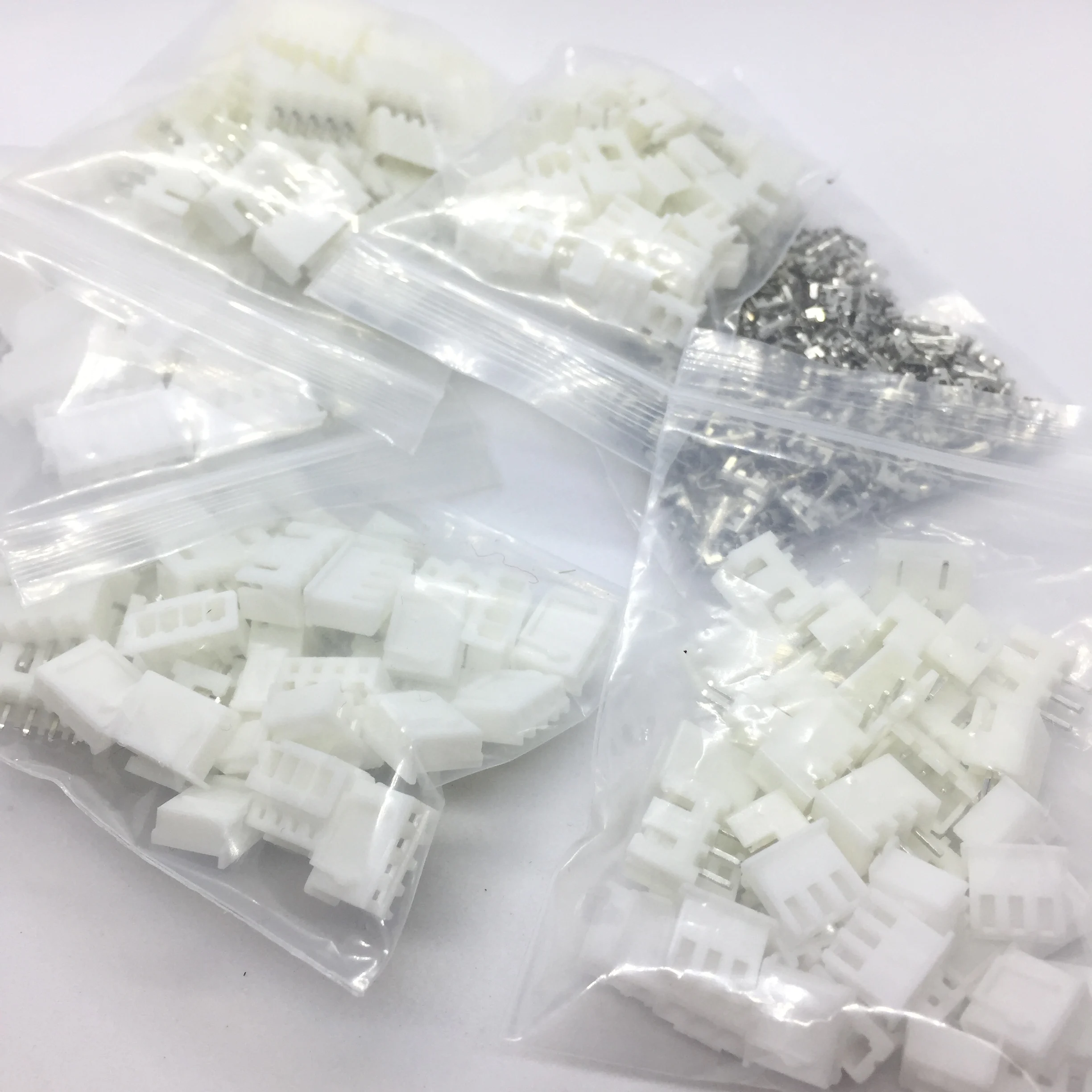 100 компл./лот Mix Kit XH2.54 2P 3P 4P 5P 6P провода разъем Заголовок корпус штыревой Набор XH TJC3