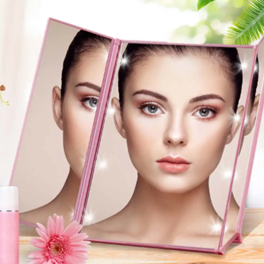 Зеркальный светодиодный светильник настольное зеркало зеркала для макияжа