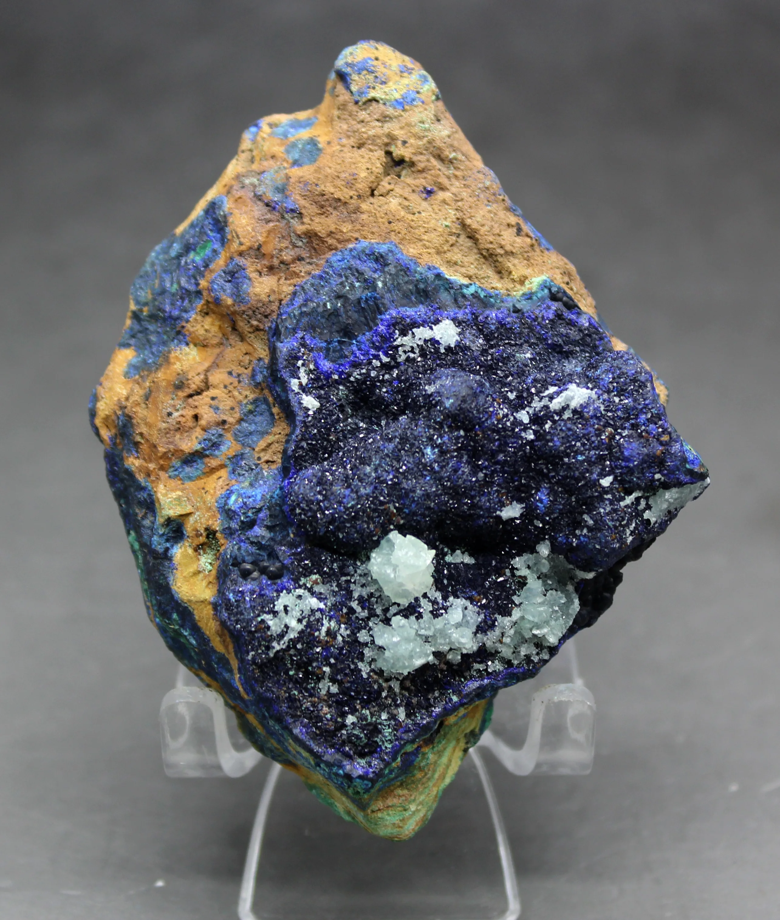 166 г натуральный Азурит и малахит симбиотический минерал хрустальные образцы