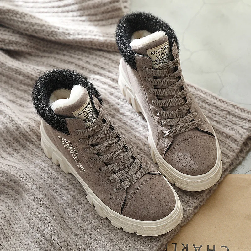 Новинка 2019 зимние теплые женские сапоги женская обувь с высоким голенищем