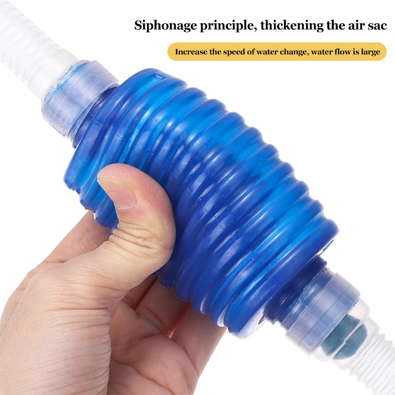 Аквариумный сифон аквариумный пылесос насос полуавтоматический Сменный фильтр