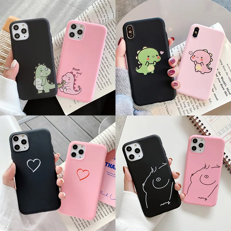 

Cute Cartoon Cover Coque For Huawei Y5 Y6 Y7 Y9 2019 Y5P Y6P Y8P Y7P Y9S Y8S Y7A Y9A Nova 5T 7i Honor 50 9X 10X Lite Soft Case