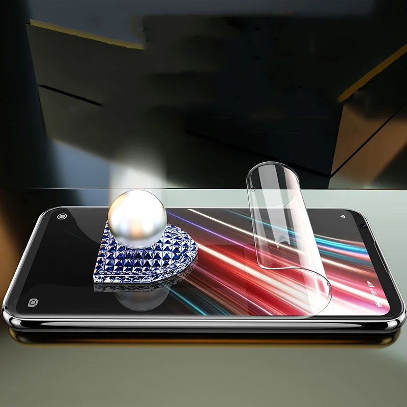 Гидрогелевая пленка 3 в 1 для Xiaomi Mi 11 Pro защитная экрана Xiomi 11i Ultra Lite освещенная
