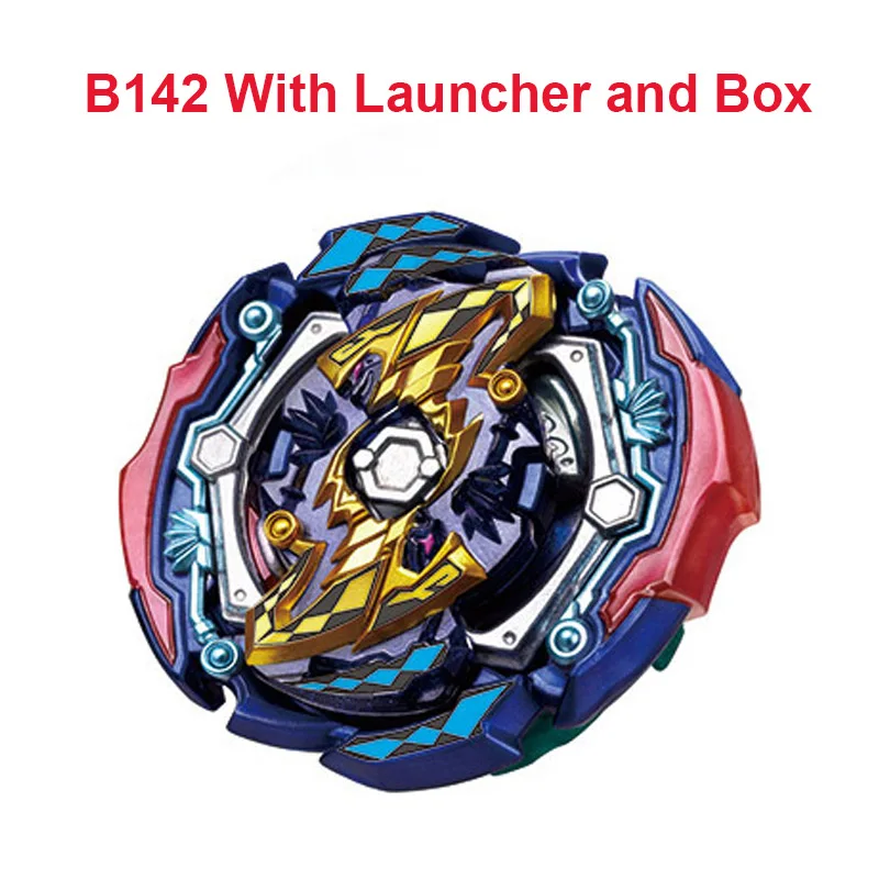 B142with box Beyblade Burst игрушки B-140 B-139 пусковая установка и коробка Bables Металл Fusion спиннинг Bey Blade лезвия GoShoot комбо игрушка Bayblade - Цвет: B142with box