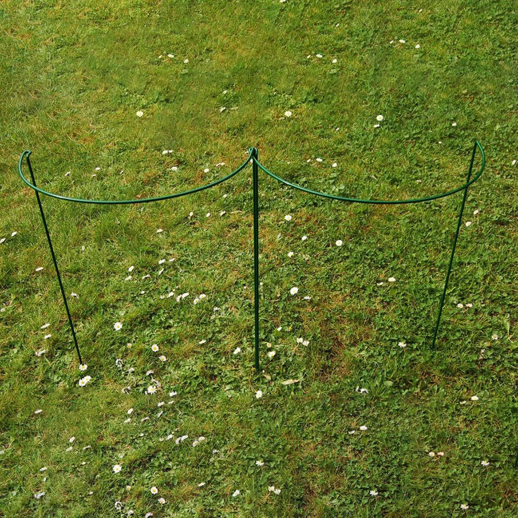 2 шт. садоводства завод держатель с кольцом держателем садовое Растение садовый