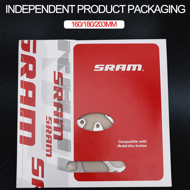 Sram велосипедный дисковый тормозной ротор Центральная линия 160 мм 180 203